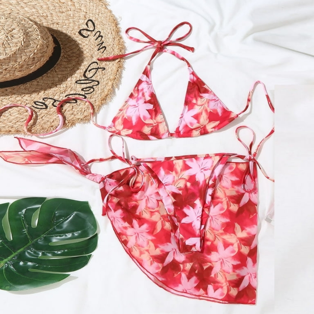Floral Bikini - Picture 2 of 8